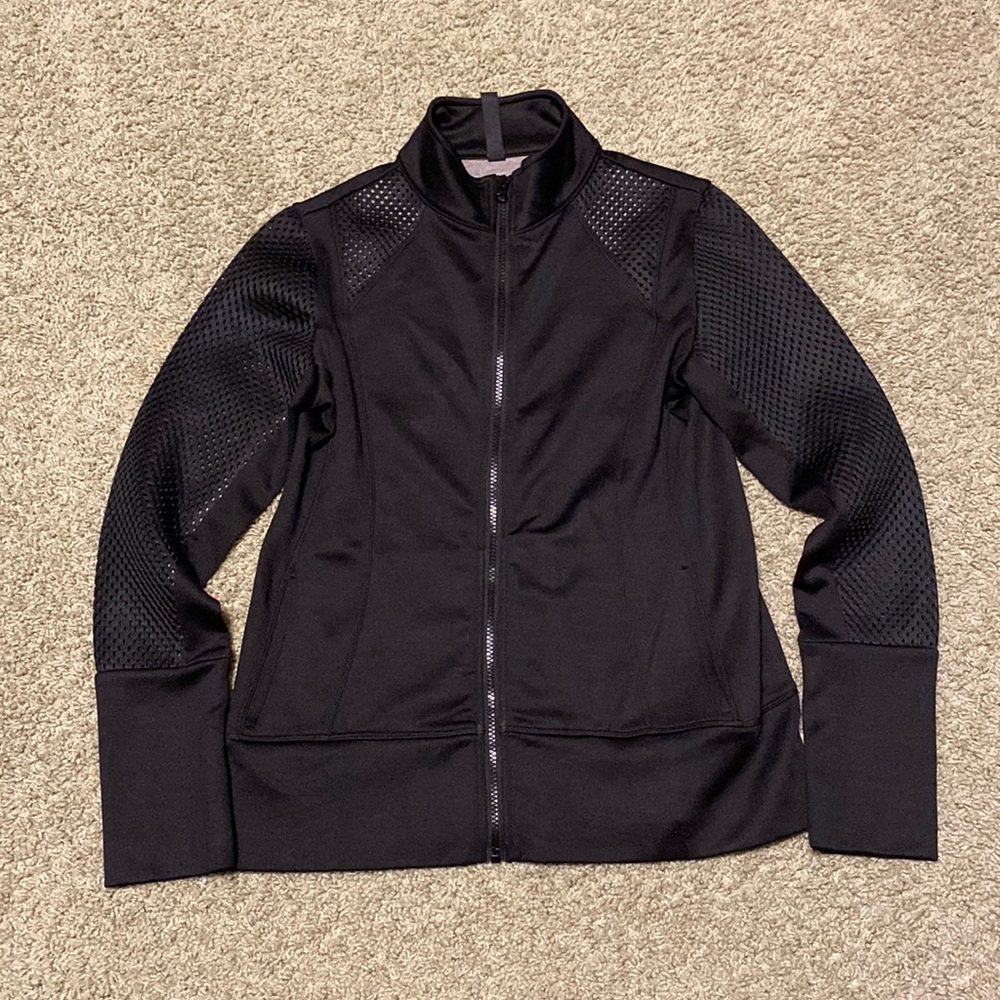 NWOT black athletic jacket